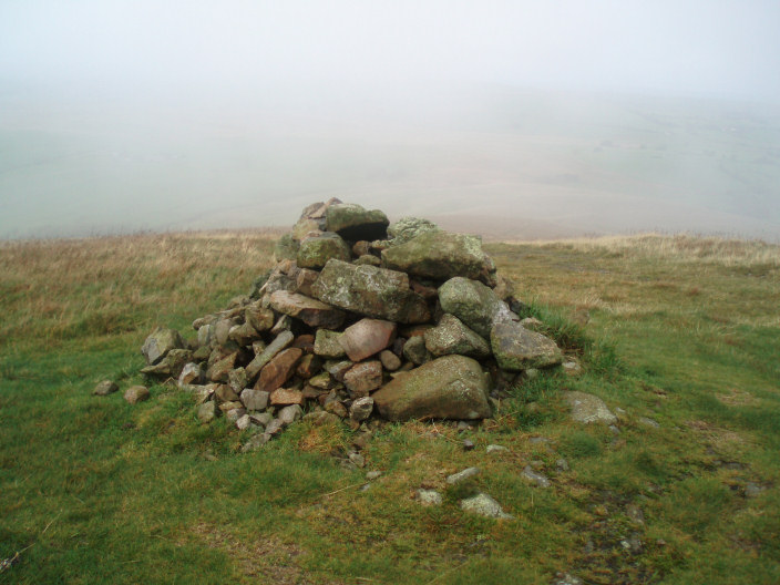 Longlands Fell summit cairn Longlands Fell summit cairn